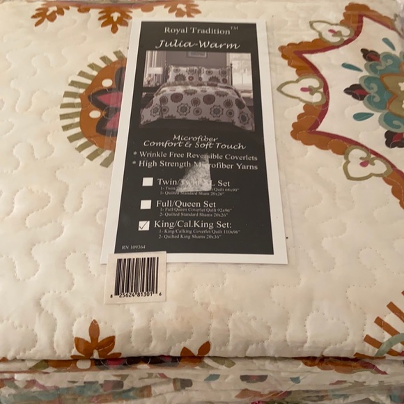 Royal Tradition Julia-Warm coverlet/quilt - Picture 4 of 7